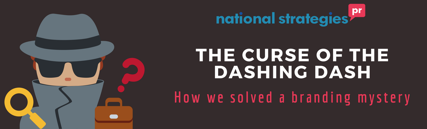 The curse of the dashing dash!