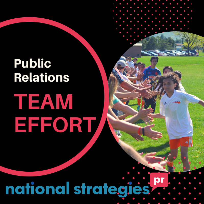 PR is a team effort